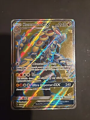 Kommo-o GX Full Art 141/145 Pokémon Guardians Rising HP • $5