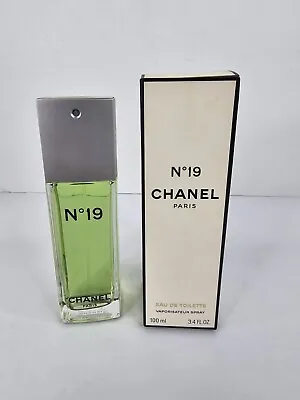 Vintage Chanel No 19 Women Perfume 3.4 Oz / 100 Ml Eau De Toilette Spray • $159.99