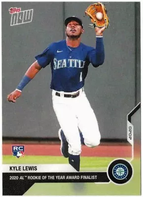 KYLE LEWIS 2020 TOPPS NOW Offseason #OS-02 AL ROY Award Finalist Rookie RC! • $0.99