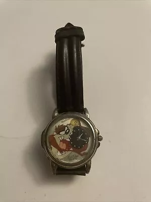 VTG 1998 Armitron Looney Tunes Mel Blanc Voice Taz Watch - Watch Parts • $7