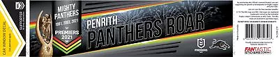 Penrith Panthers NRL 2021 Premiers Premiership Small Car Window Sticker • $4.62