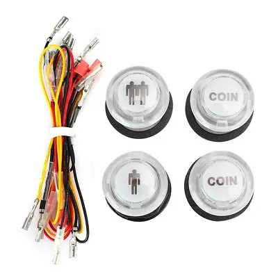 Arcade Game Fighting Joystick Start Push Button DIY Kit For MAME JAMMA Machine • £4.82