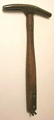 Vintage J.M.WATERSTON Magnetic Tack Hammer With Tack Puller DETROIT • $39.50