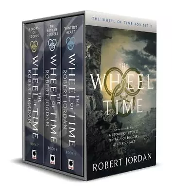 The Wheel Of Time Box Set 3: Books 7-9 (A Crown Of Swords The Path Of Daggers  • $60.99
