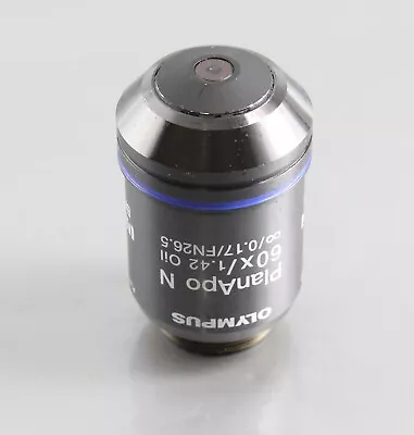 OLYMPUS PLANAPO N 60X 1.42NA UIS2 MICROSCOPE OBJECTIVE LENS For BX IX AX SERIES • $1949.99