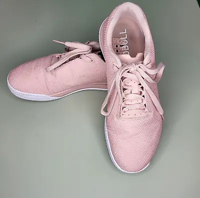 NOBULL Pastel Court Trainers Baby Pink Women's 10  Men 8.5  SuperFabric Sneaker • $32