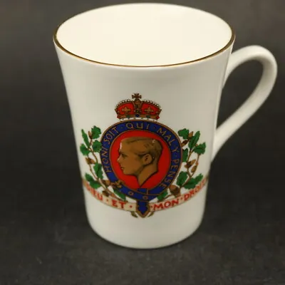 £5 • Buy King Edward VIII Coronation Mug Hand Painted Enamel Vintage 1937 Excellent