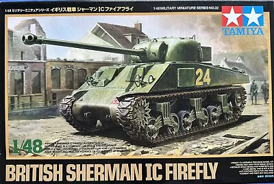 Tamiya 1/48 BRITISH SHERMAN IC FIREFLY • £22.50