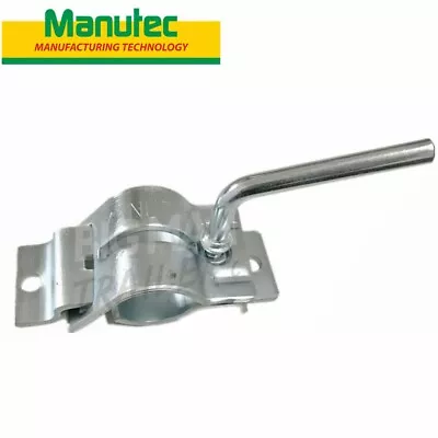 Manutec Trailer Jockey Stand Clamp Bracket 2 Holes Bolt On Welding SB • $25