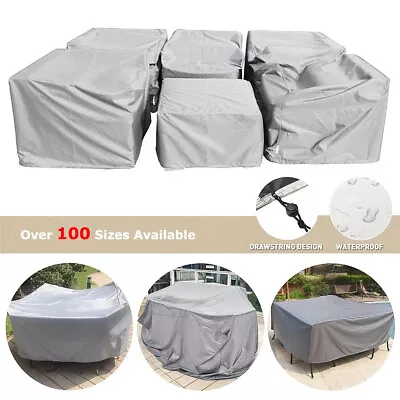 £12.23 • Buy Table Chair Sofa Cover Garden Furniture Waterproof Patio Rattan Cube Set Park
