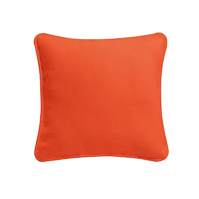 Colorful Plain Dyed Cushion Cover 100% Cotton Home Sofa Décor Size 16  18  20   • £3.55