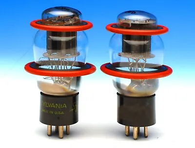 4 DuoDAMP TUBE AMP DAMPERS FOR 2A3 6550 5U4G 6AS7G 5Y3GB 807 274B ST SHAPE TUBES • $59.99