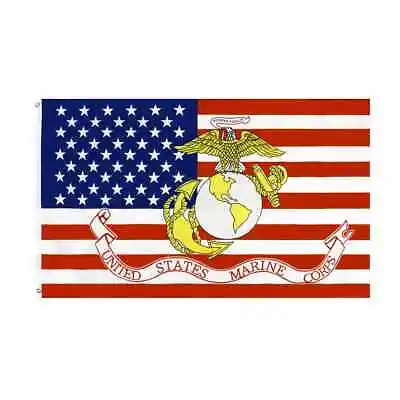 USMC Flag United States Marine Corps USA 2x3ft Or 3x5ft Or 4x6ft • $15.90