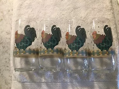  Rooster Morn   6  Glasses By INTERNATIONAL • $20