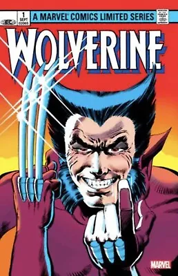 WOLVERINE #1 Limited Series Facsimile Foil Marvel Comics 2023 OCT230691 Miller • $4