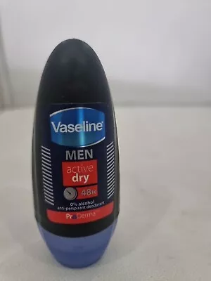 Vaseline Men Active Dry 48h Anti-Perspirant Roll-On Deodorant 50ml • £3.99