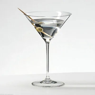 Set Of 4 Contemporary Clear Lustre Cocktail Martini Margarita Glasses Wine Bar • £19.99