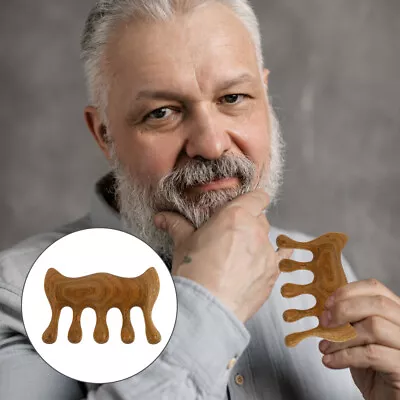  Comb Scalp Hair Combs For Women Wide Wooden Man Multipurpose • £10.45