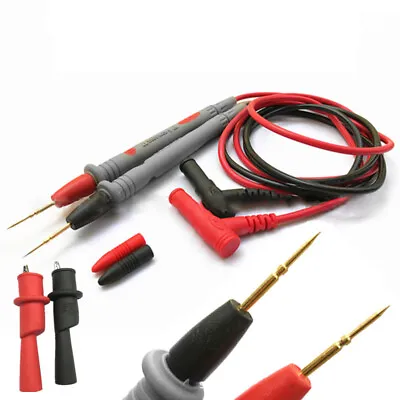 Multimeter Test Leads Fit Fluke Meter Electrical Alligator Probes Clip 20A 1000V • £5.99