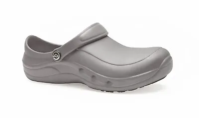 Toffeln EziProtekta Unisex Non-Slip Chef Clog With Safety Toe Cap • £14.40