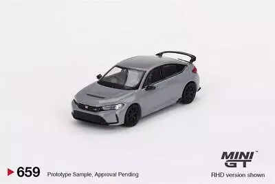 MINI GT 1:64 Civic Type R Sonic Gray Pearl 2023 Diecast Model Car • $9.57