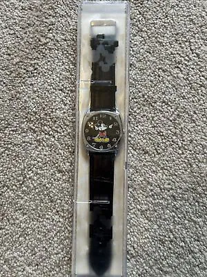 Authentic Disney Parks Mickey Mouse Watch Genuine Leather K130-6377-7-14331 NIB • $24.99