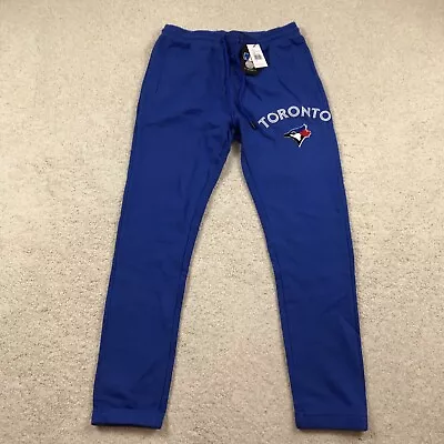 Pro Standard Toronto Blue Jays Mens Large Joggers Pants Blue New • $63.74