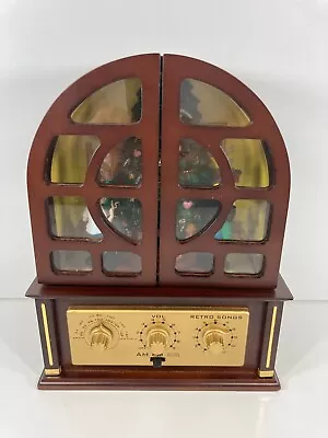 Mr. Christmas Animated Retro Music Radio Dancing Couples Jukebox AM FM • $64.83