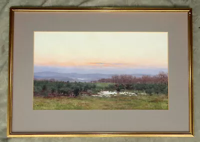 1910's Alfred Mitchell 1861-1948 British Devon Landscape Watercolor Painting • $399