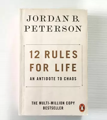 12 Rules For Life: An Antidote To Chaos By Jordan B. Peterson Paperback 2019 • $9.95