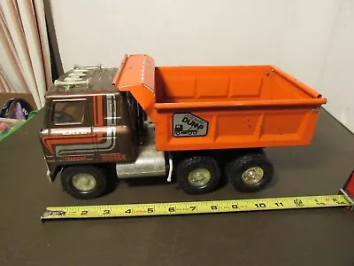 Vintage Original ERTL Transtar Automatic Dump Truck - Pressed Metal • $15