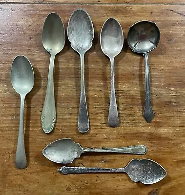 Mix Vintage Silver Plate Epns Cutlery Tea  Spoons • $0.99