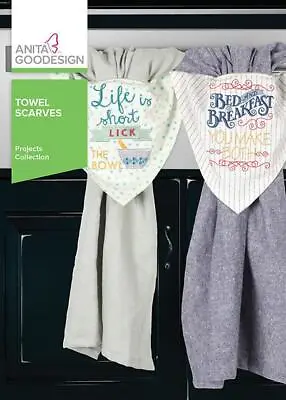 Towel Scarves Anita Goodesign Embroidery Machine Design CD NEW • $13.99