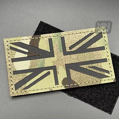 IRR MTP Camo Union Jack Patch Multi Hook & Loop British Army Military Tactical • £4.99