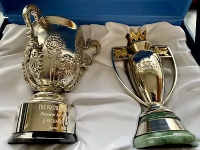 Manchester City Official Collection. Replica Double Winning Trophies 2013/14. • £145