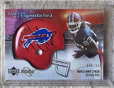 2007 NFL Sweet Spot Rookie Signatures /399 Marshawn Lynch #131 Rookie Auto RC • $124.99