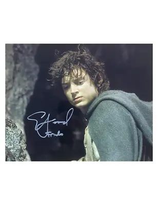 10x8 Lord Of The Rings Print Signed By Elijah Wood 100% Authentic + COA • £105