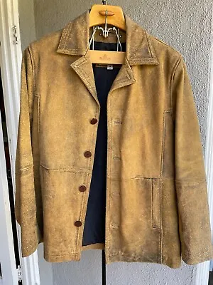 Vintage Wilson's Leather M. Julian Distressed Leather Coat • $200