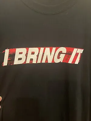 VINTAGE 2008 WWE I BRING IT THE ROCK Wrestling T-Shirt Size 2XL Dwayne Johnson • $39.99