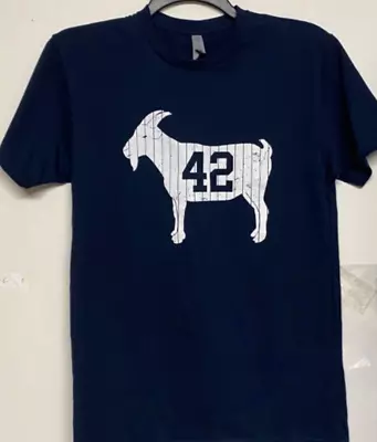 Mariano Rivera #42 GOAT T Shirt  Adult Small Next Level Apparel Brand CLEARANCE • $19.99