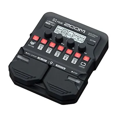 $103.42 • Buy ZOOM G1 FOUR Guitar Multi-Effects Processor New Free Shipping