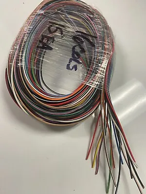 18 Awg Txl High Temp Automotive Power Wire 16 Stripe Colors 15 Ft Ea Prd • $27.95