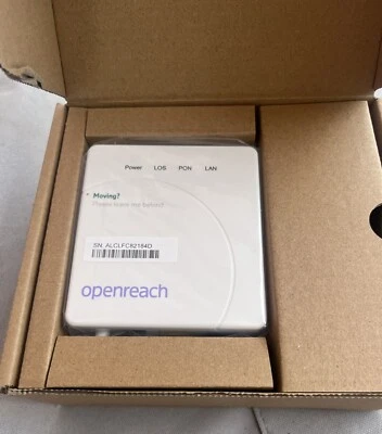 £12 • Buy Modem, Nokia G-010G-R Openreach Optical Fibre GPON Terminal And Cover Case.