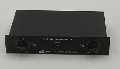 Miller & Kreisel LP-1S Passive Electronic Crossover High Pass Filter Subwoofer C • $124.99