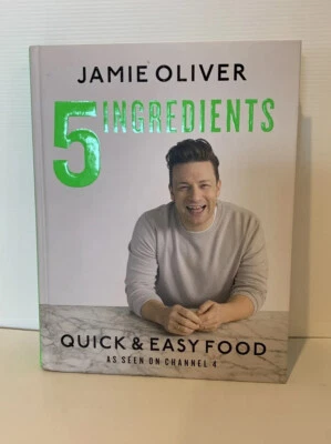 5 Ingredients - Quick & Easy Food Jamie Oliver Hard Cover VGC • $18.50