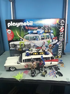 10019 Ghostbusters Playmobil Ecto 1 Model Action Figure Playset Vintage • £29.94