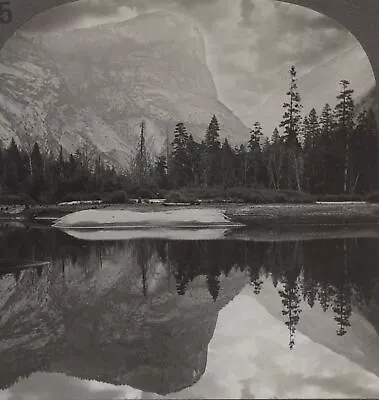 Mirror Lake Yosemite Valley CA Keystone Stereoview C1900 • $20