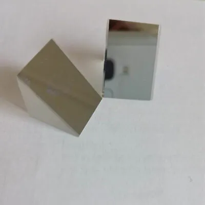 2PC 10x10x10mm K9 Optical Glass Triangular Right Angle Slope Reflecting Prism • $13.28