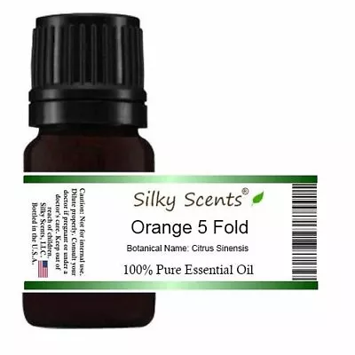 Orange 5 Fold (5X) Essential Oil (Citrus Sinensis) 100% Pure And Natural • $8.10