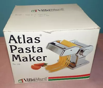 Atlas Pasta Maker No 170 Villaware Villa Ware Hand Crank Excellent Condition • $22.50